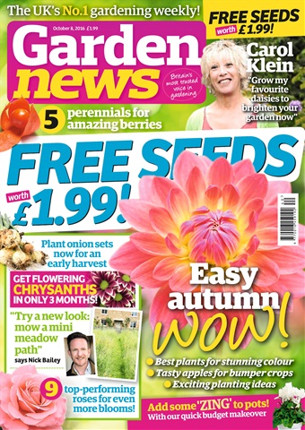 Garden News issue 8th October 2016