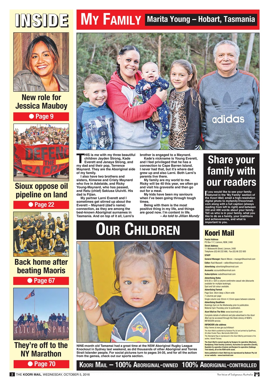 Koori Mail Preview Pages