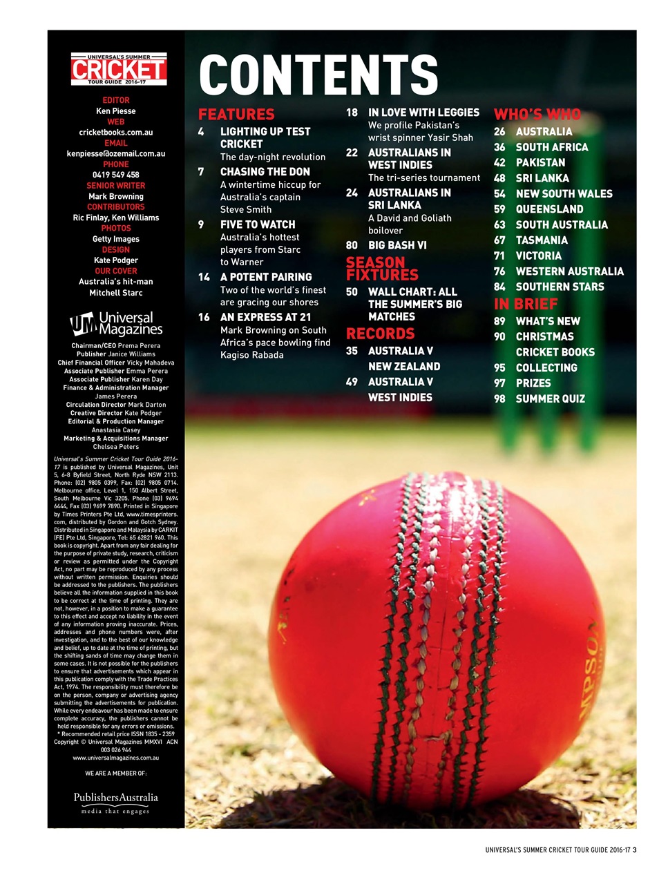 Cricket Summer Guide Preview Pages