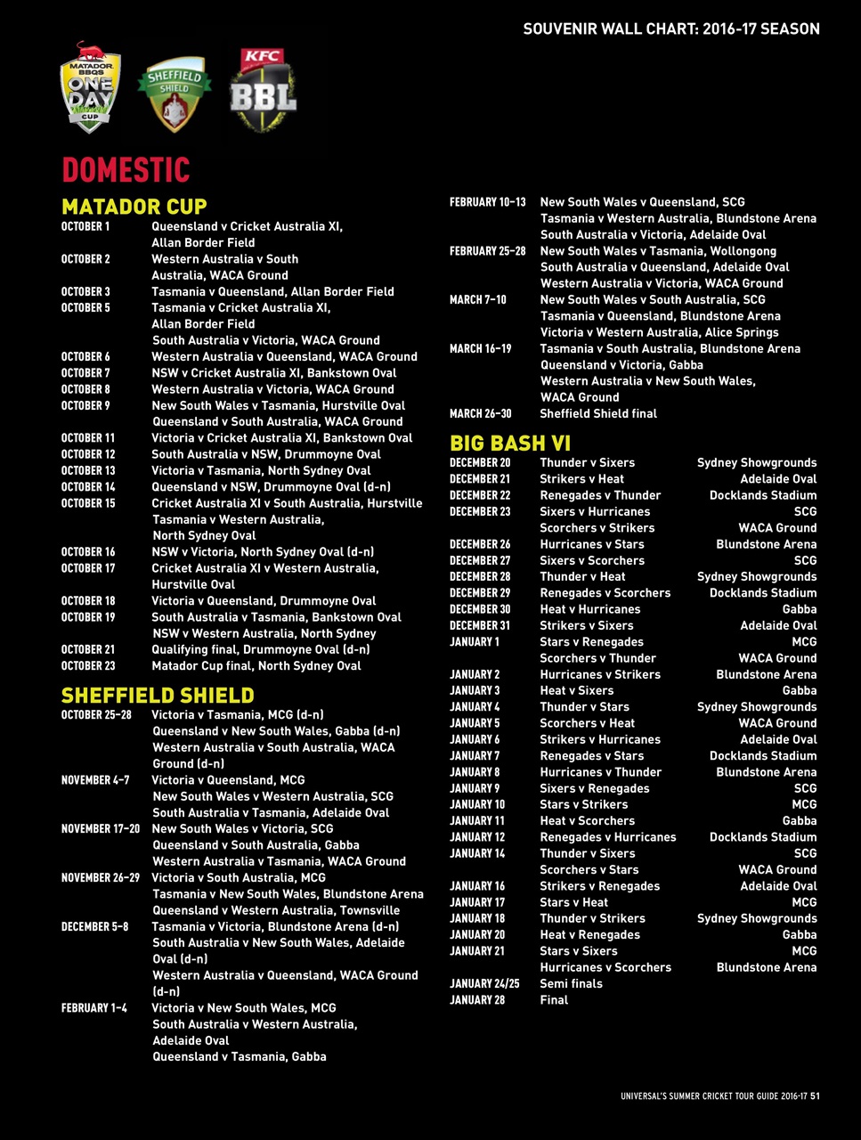 Cricket Summer Guide Preview Pages