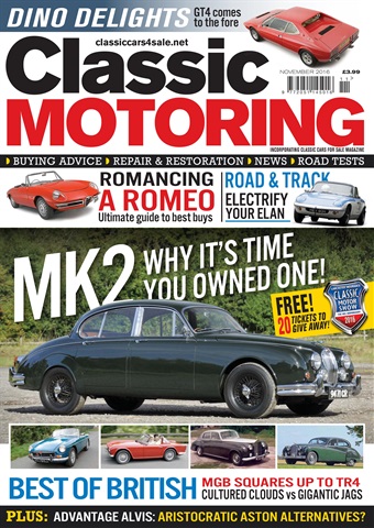 Classic Motoring issue Nov-16