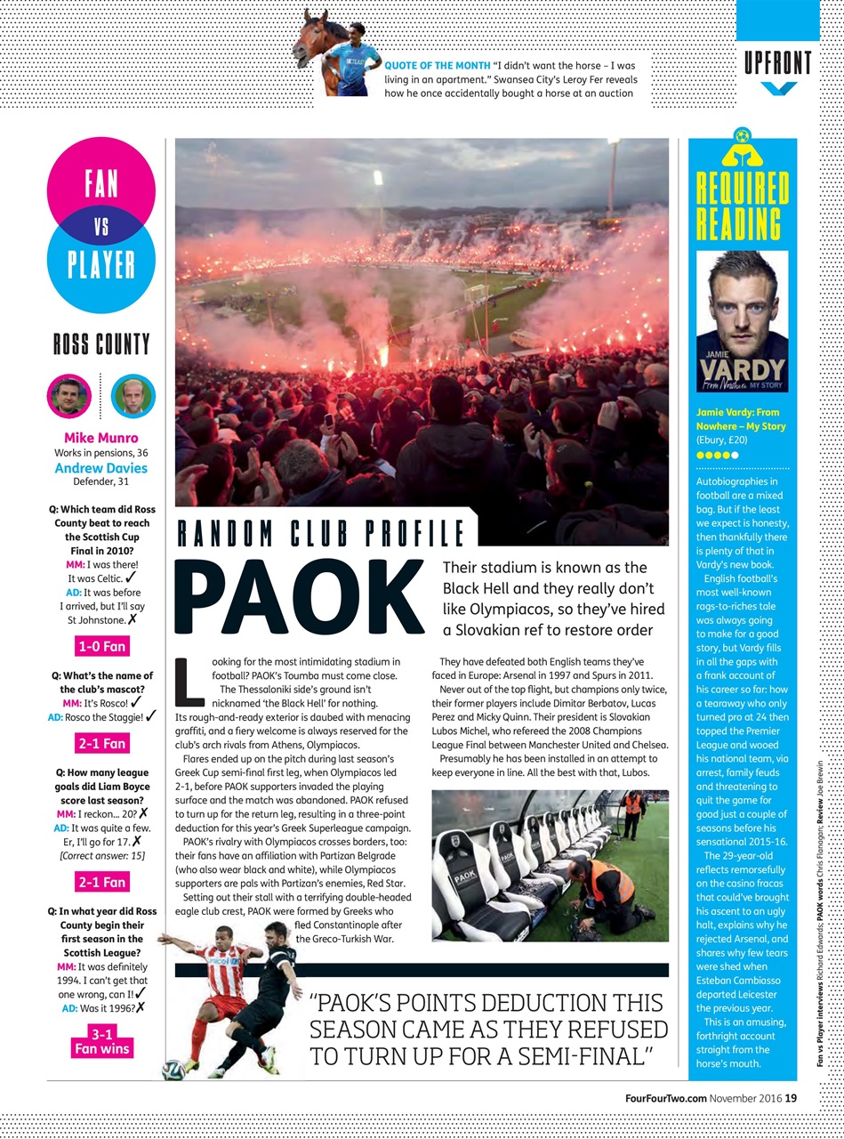 FourFourTwo Preview Pages
