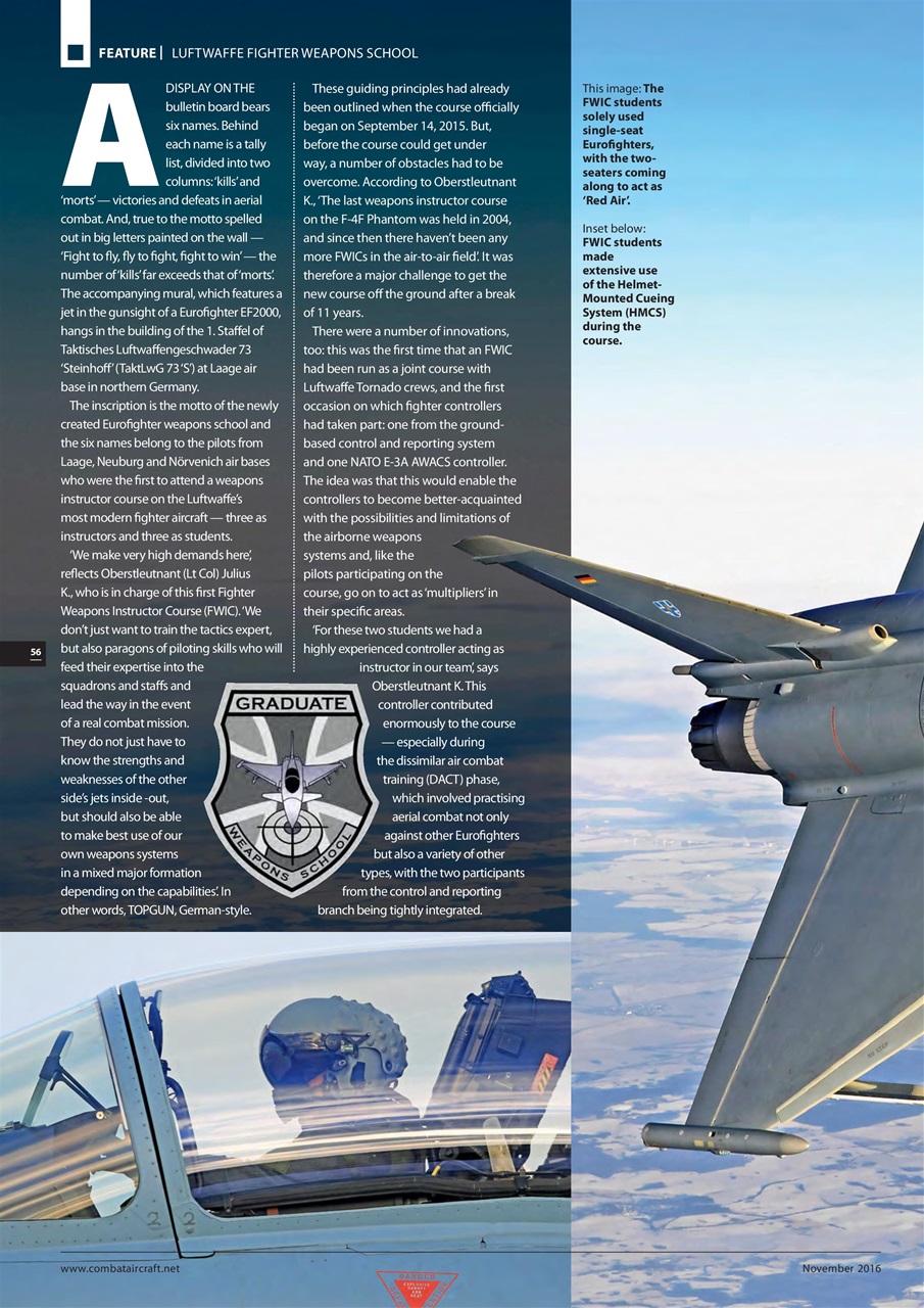 Combat Aircraft Journal Preview Pages