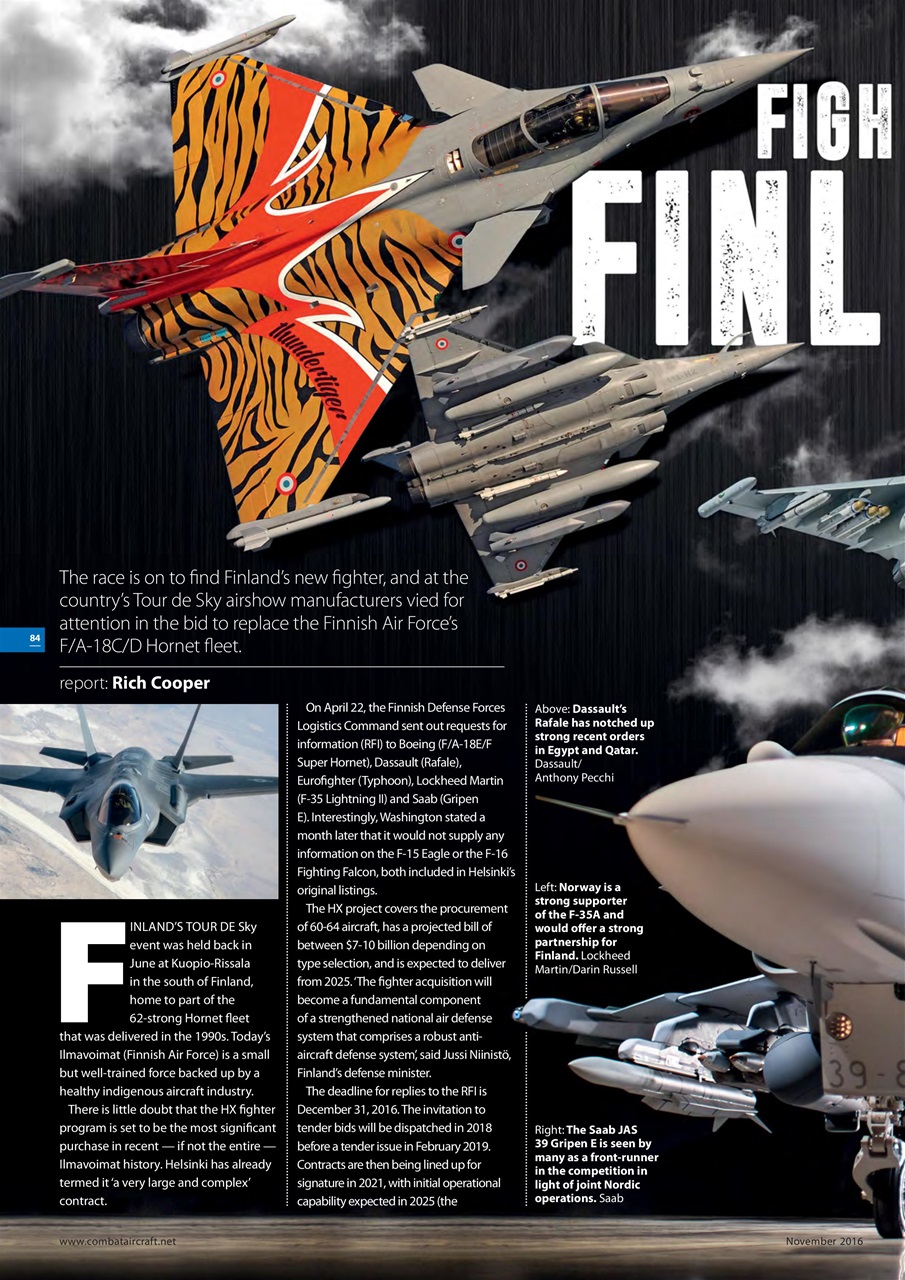 Combat Aircraft Journal Preview Pages