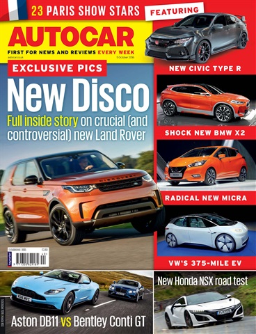 Autocar issue 5th October 2016
