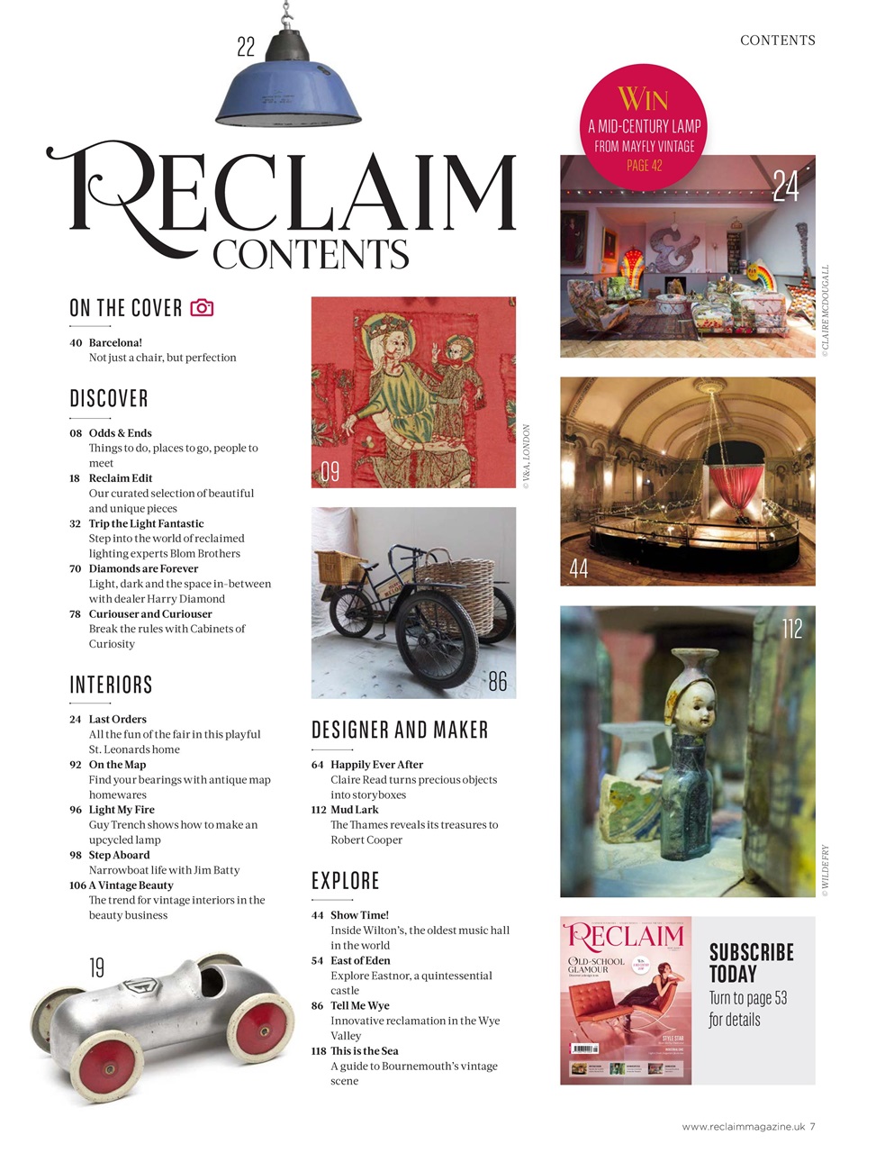 Reclaim Preview Pages