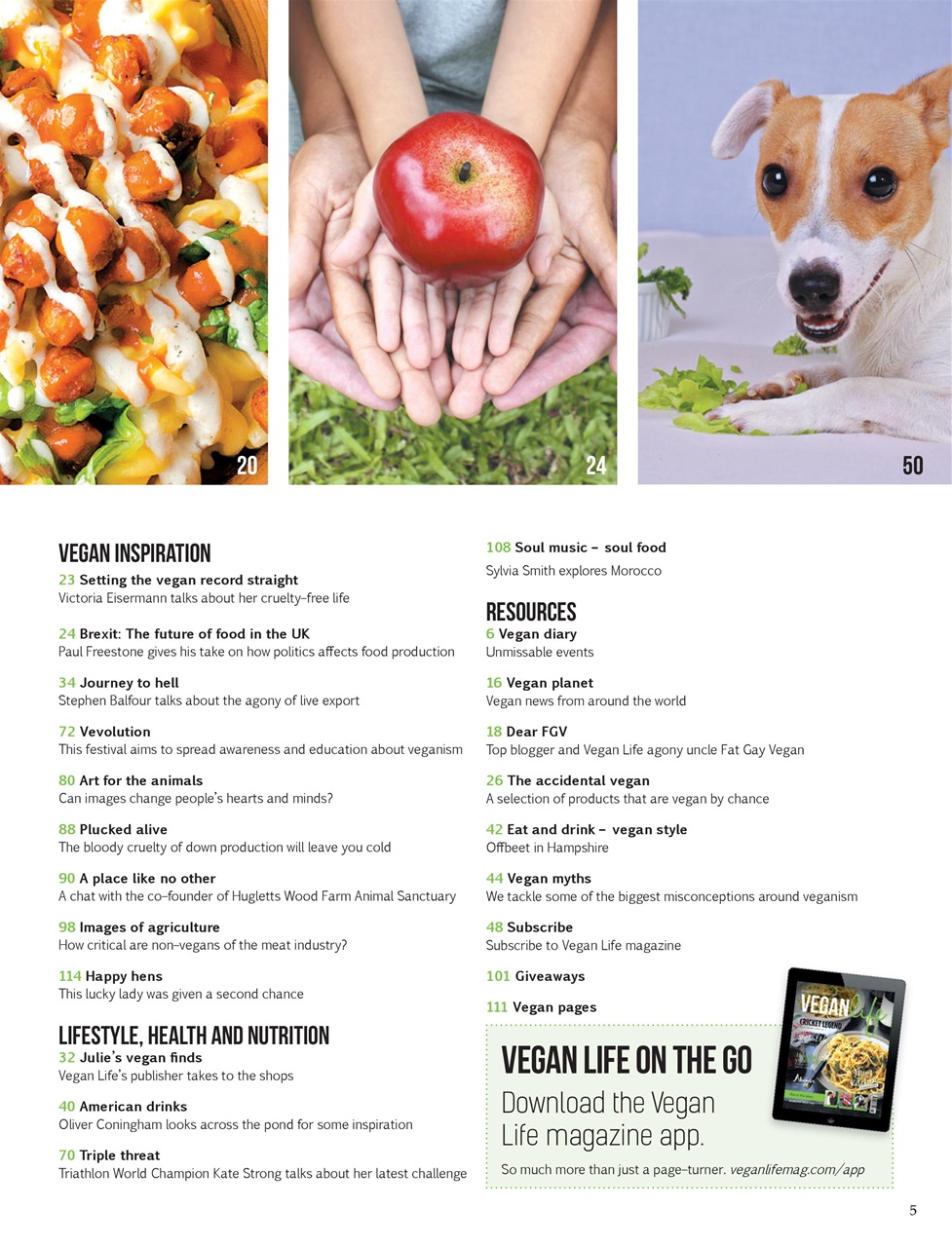 Vegan Life Preview Pages