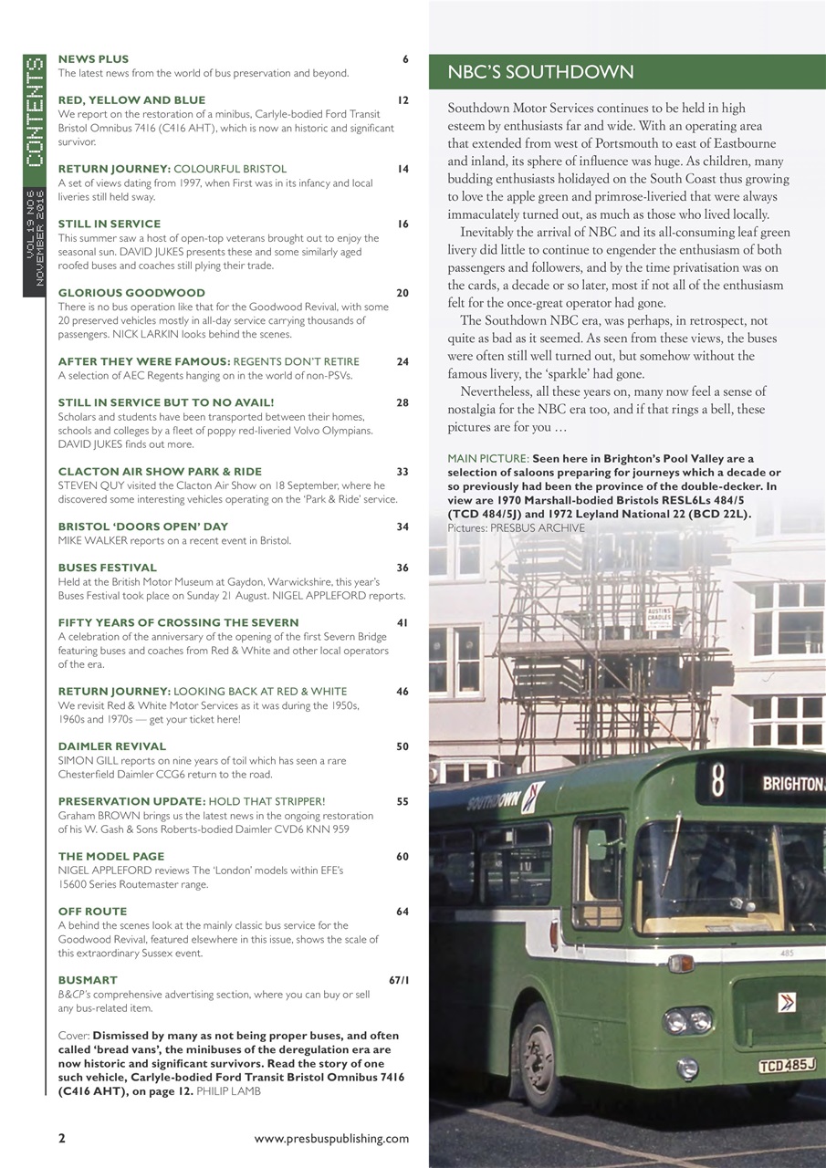 Bus & Coach Preservation Preview Pages