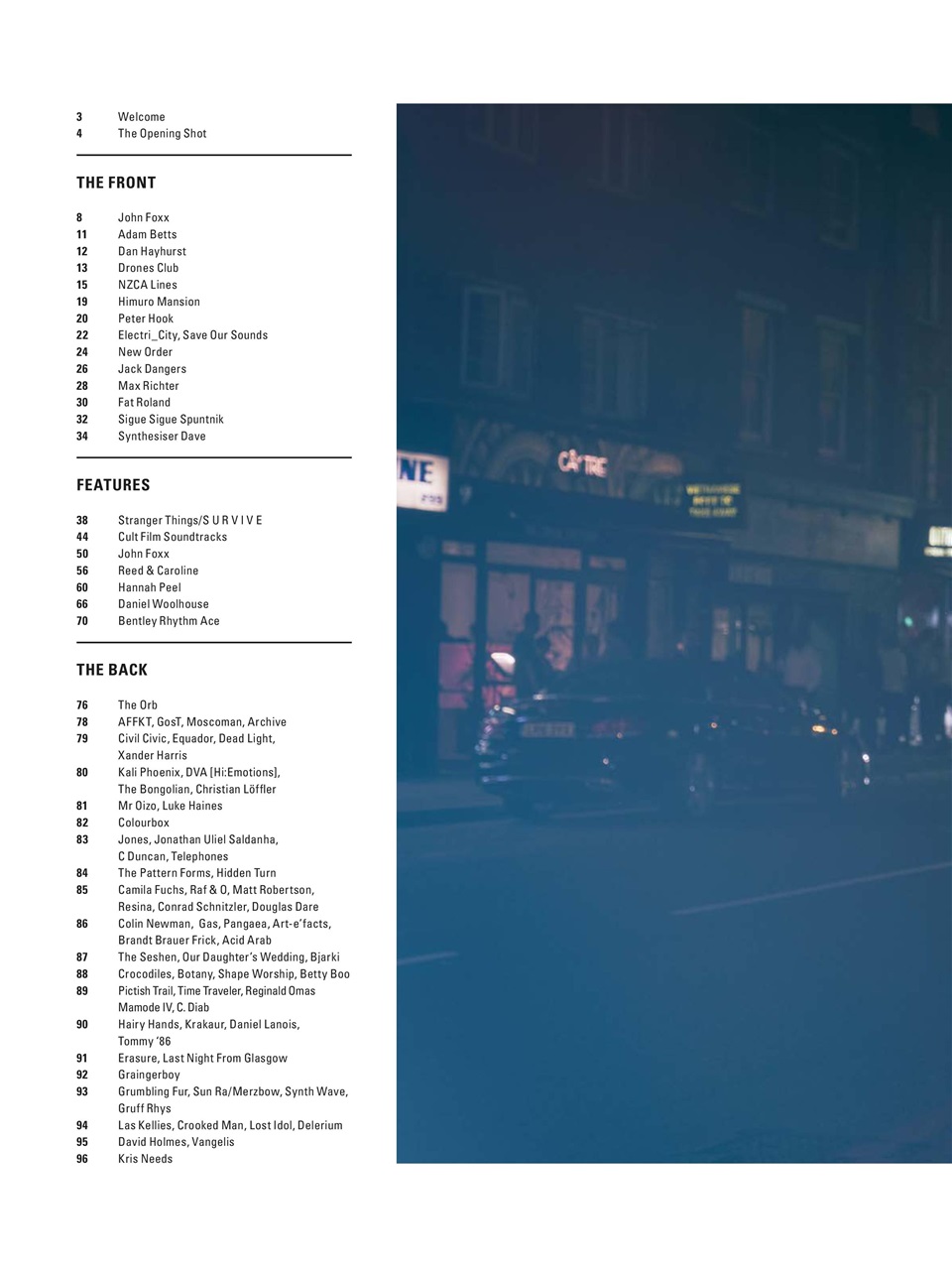 Electronic Sound Preview Pages