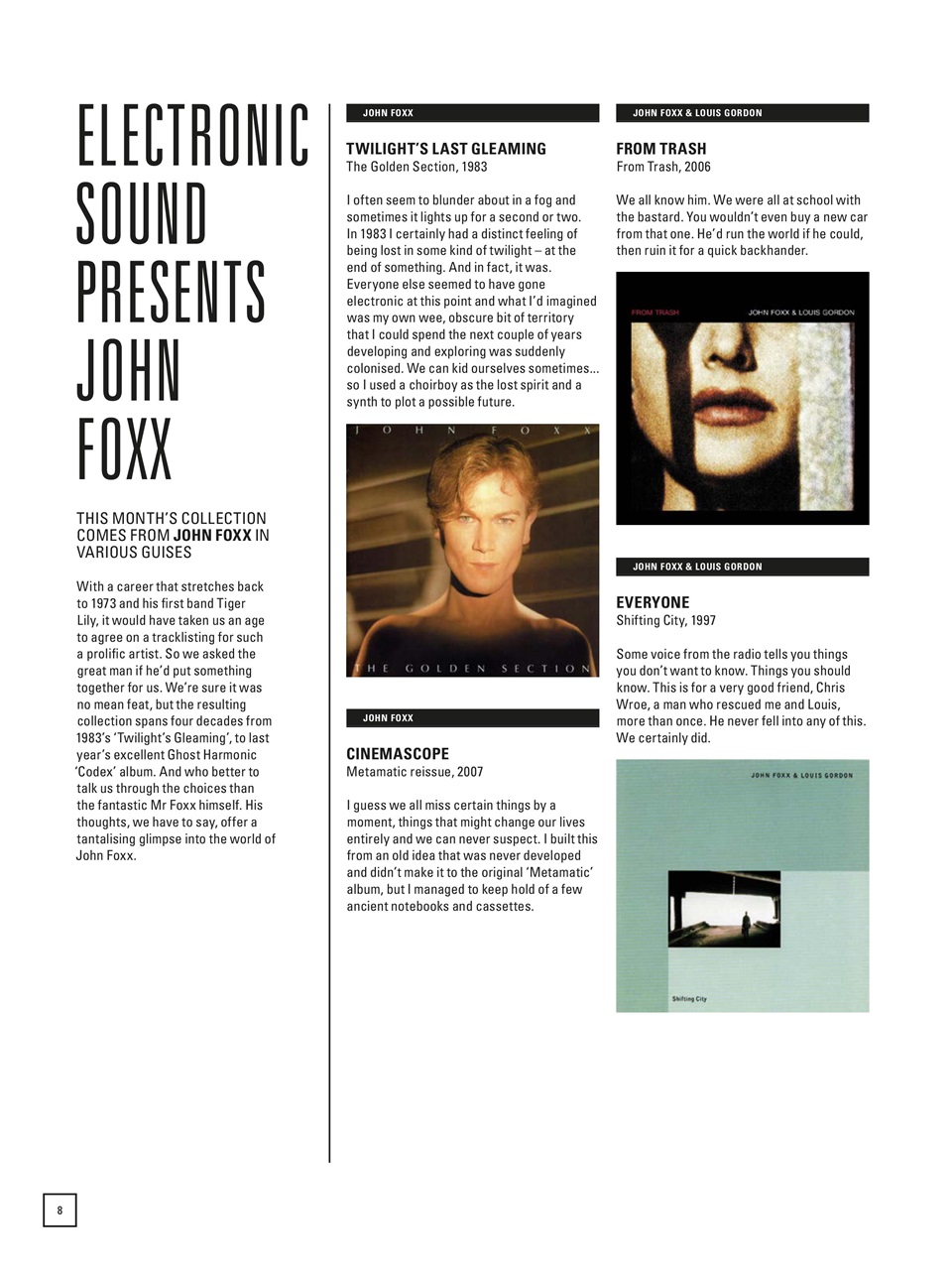 Electronic Sound Preview Pages