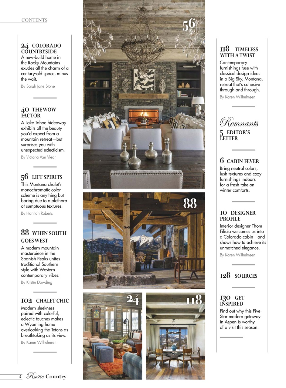 Romantic Homes Preview Pages