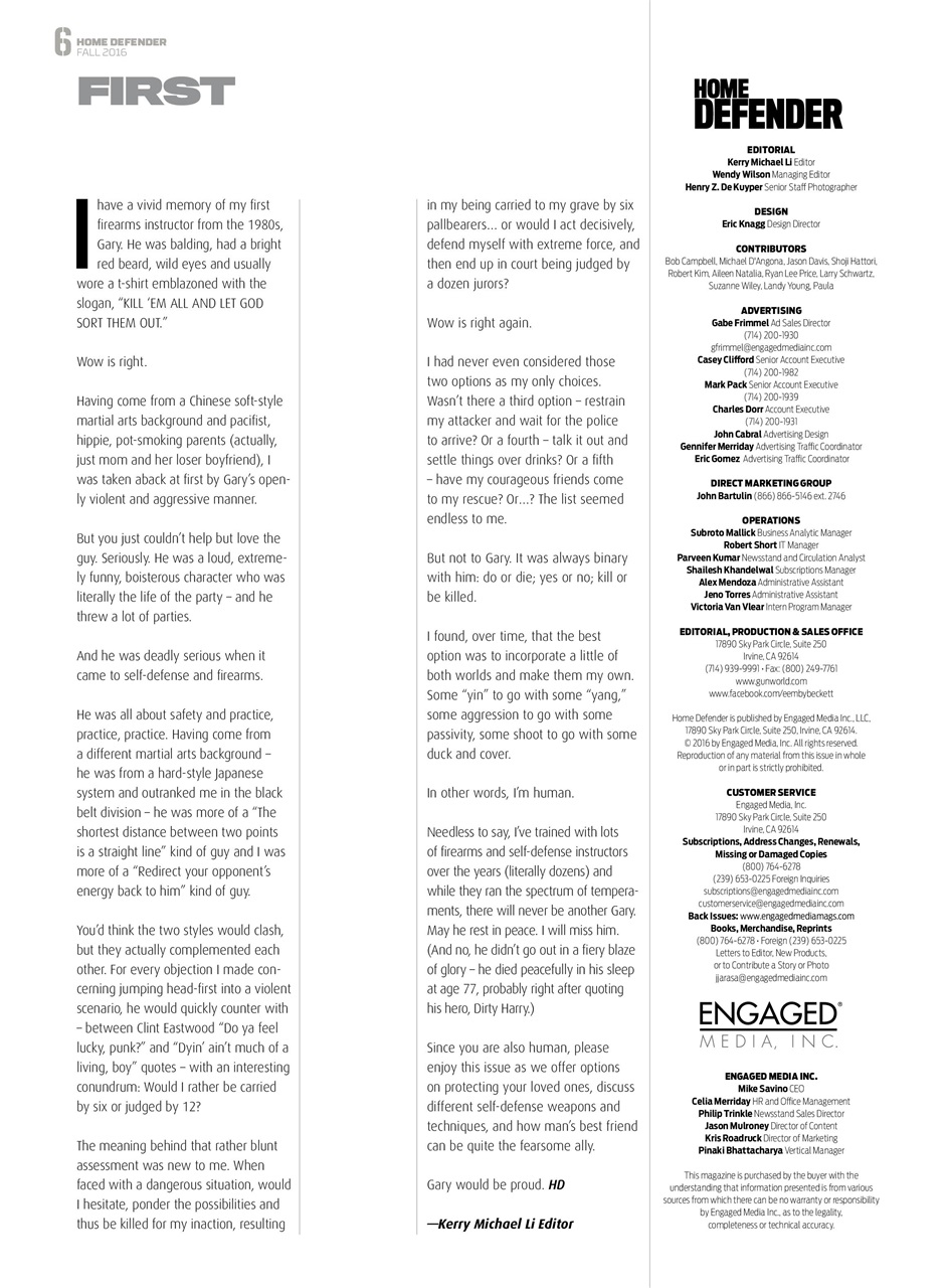 Home Defender Preview Pages