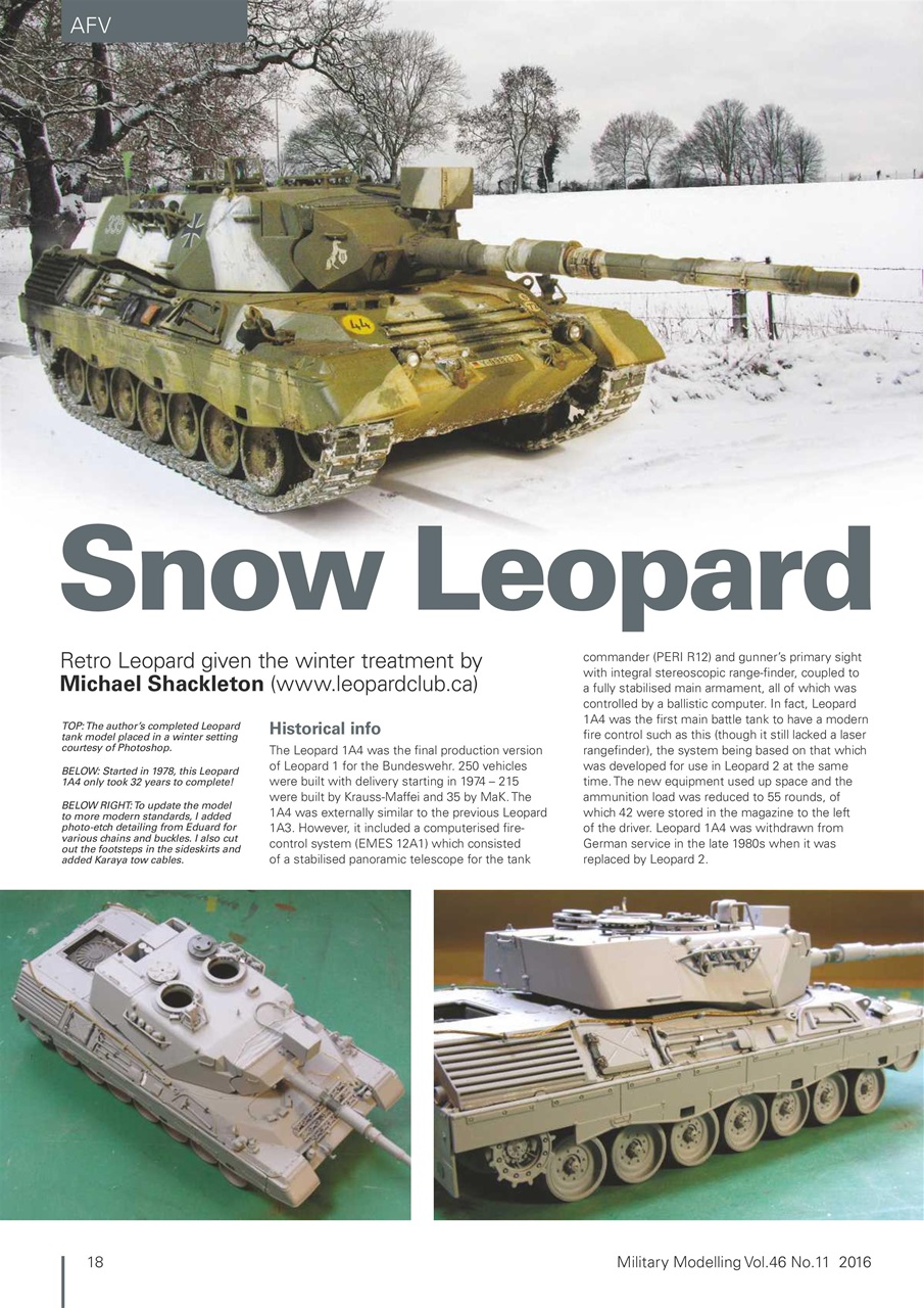 Military Modelling International Magazine Preview Pages