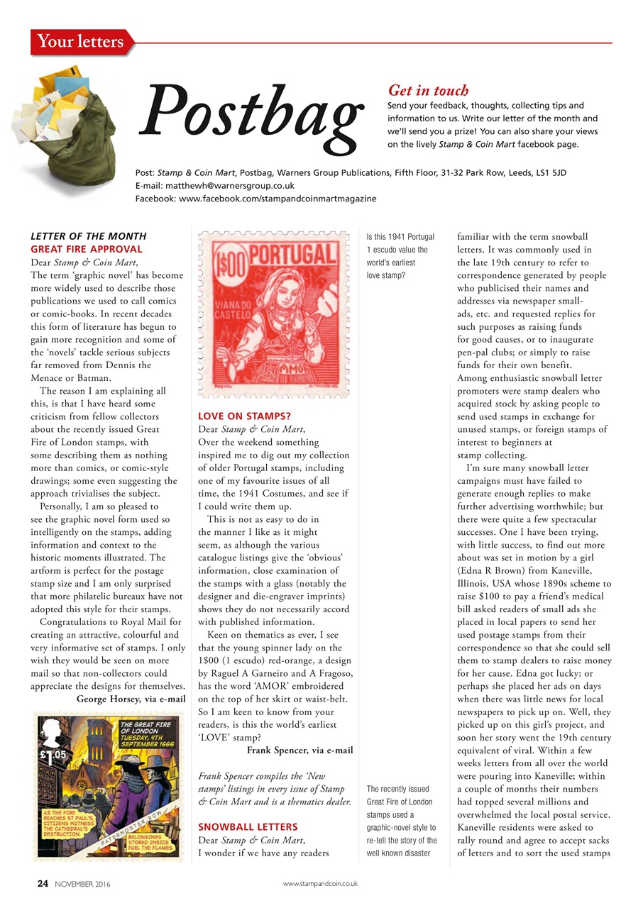 Stamp Collector Preview Pages