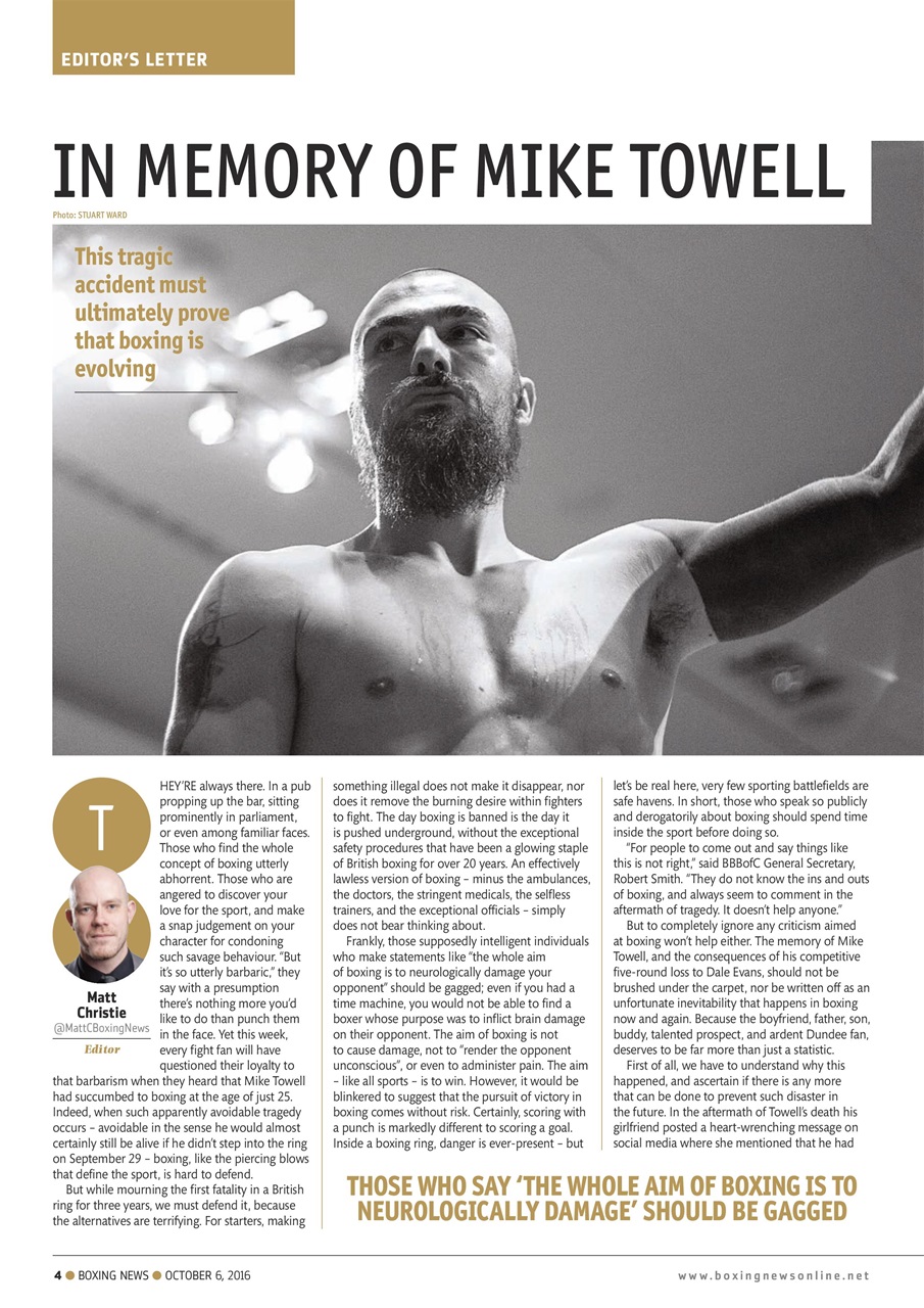 Boxing News Preview Pages