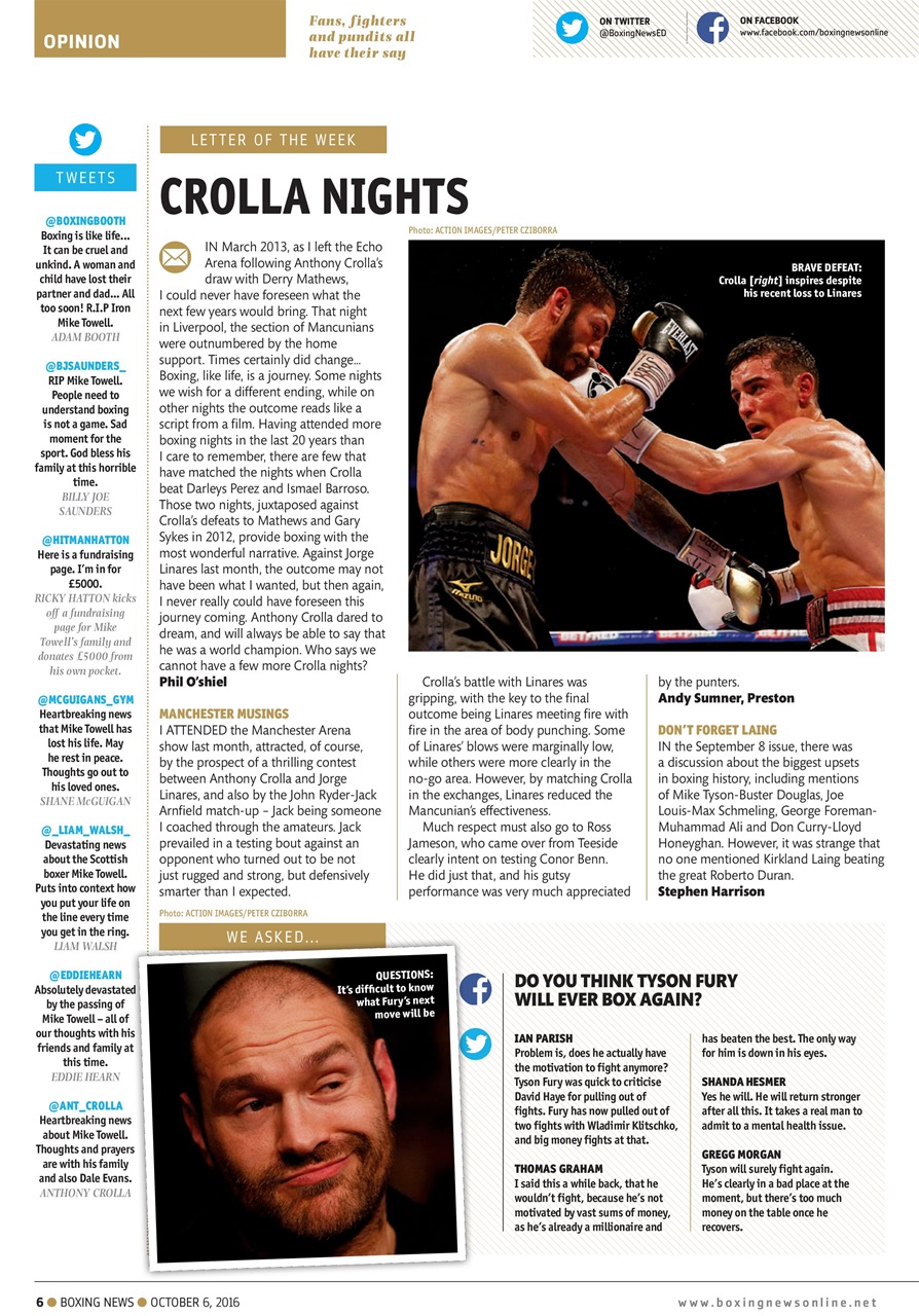 Boxing News Preview Pages