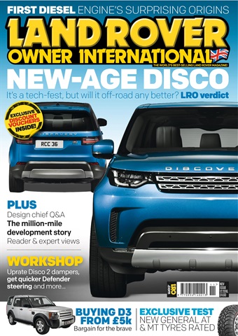 Land Rover Owner issue November 2016