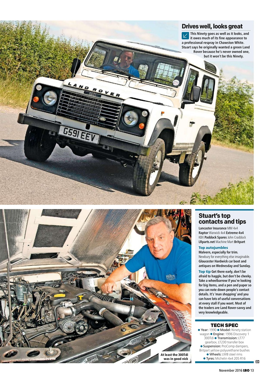 Land Rover Owner Preview Pages