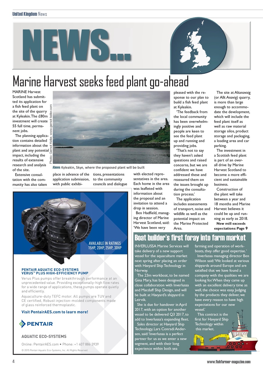 Fish Farmer Magazine Preview Pages