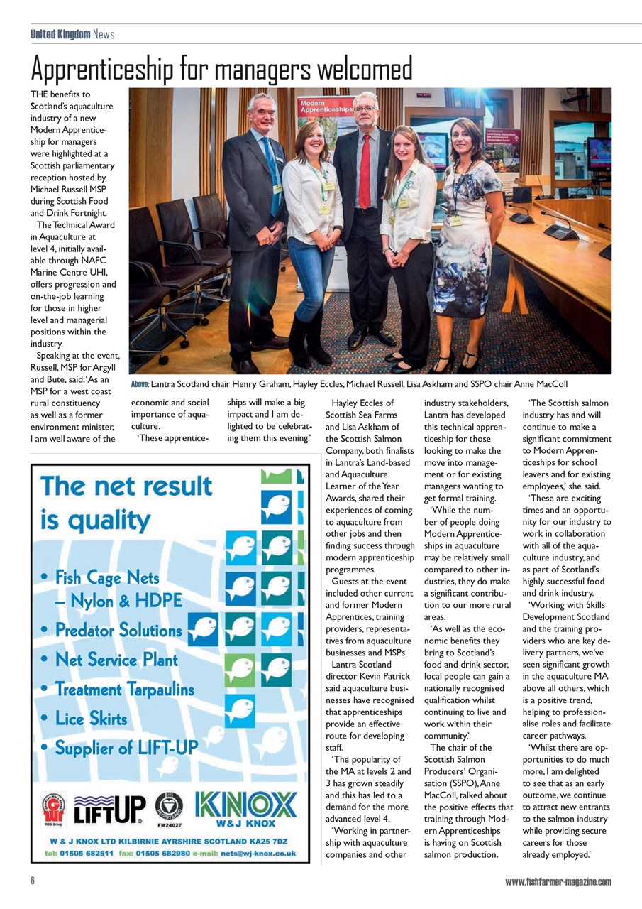 Fish Farmer Magazine Preview Pages