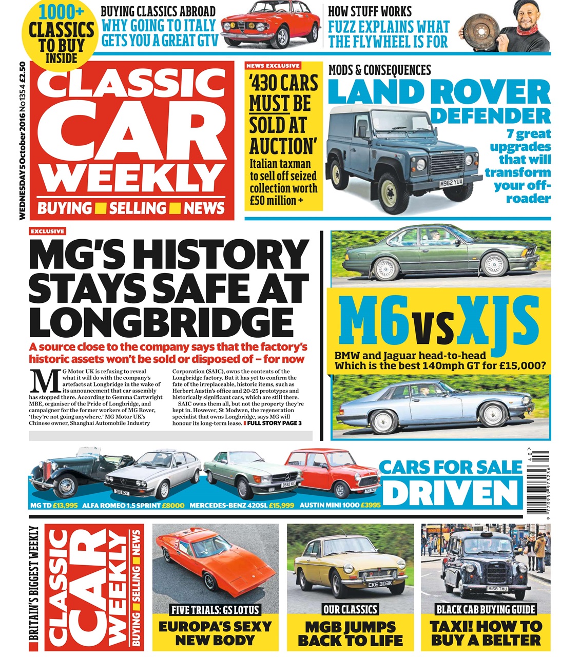Classic Car Weekly Preview Pages