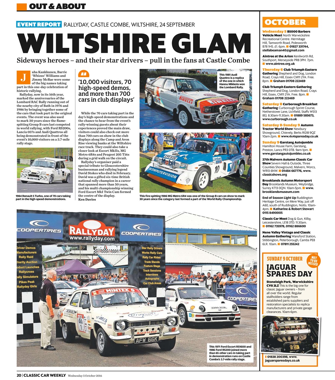 Classic Car Weekly Preview Pages