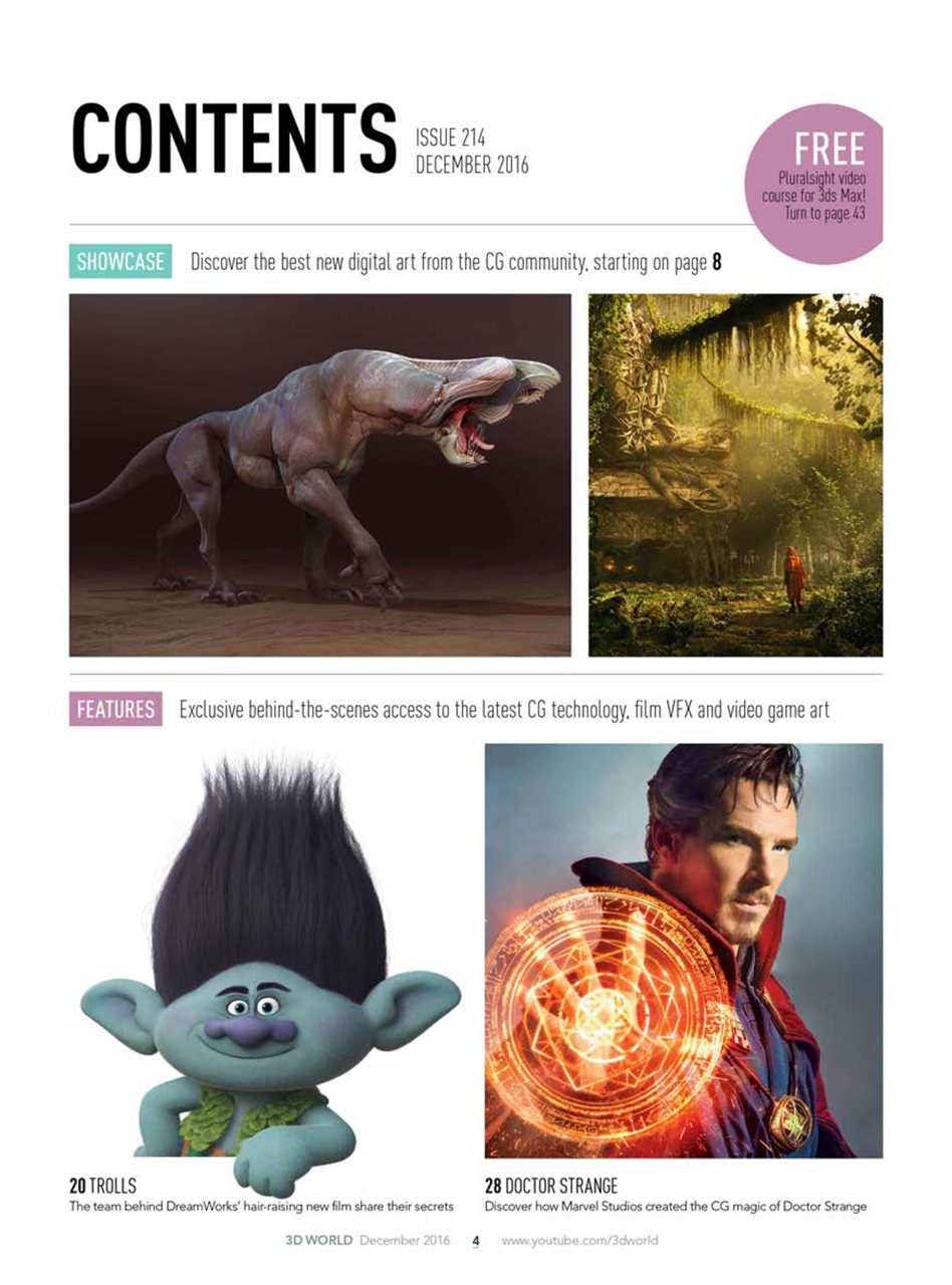 3D World Preview Pages