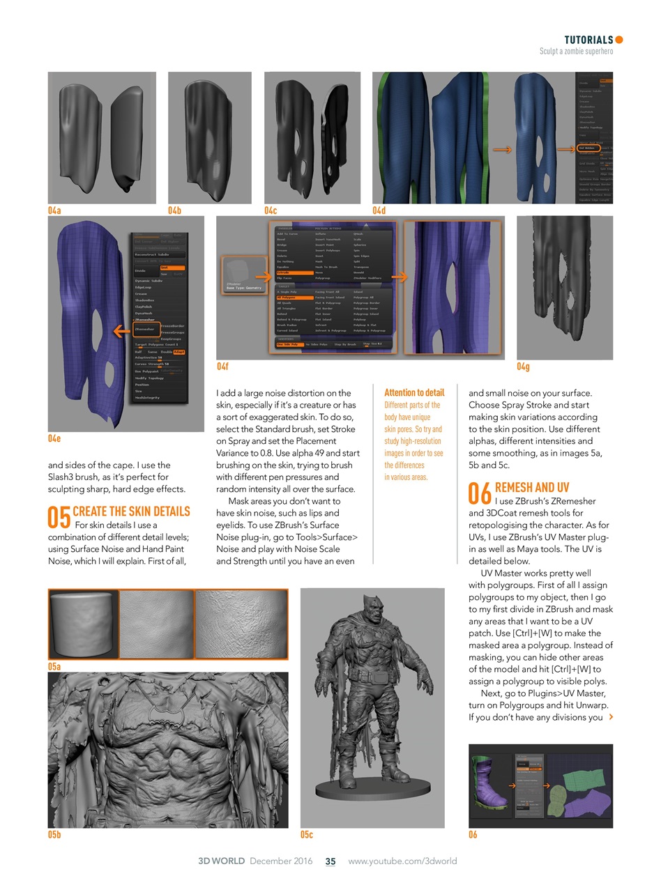 3D World Preview Pages