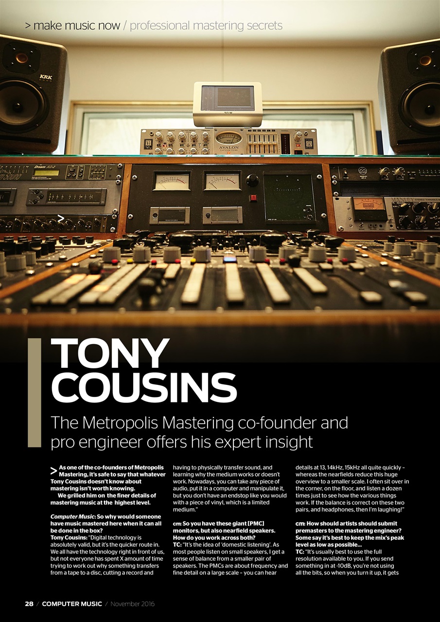 Computer Music Preview Pages