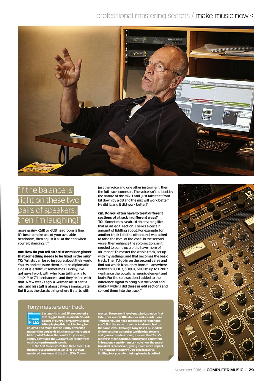 Computer Music Preview Pages