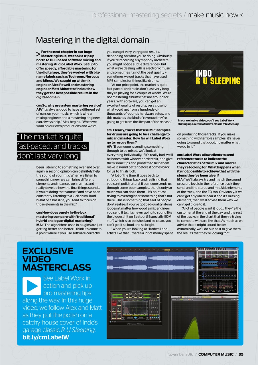 Computer Music Preview Pages