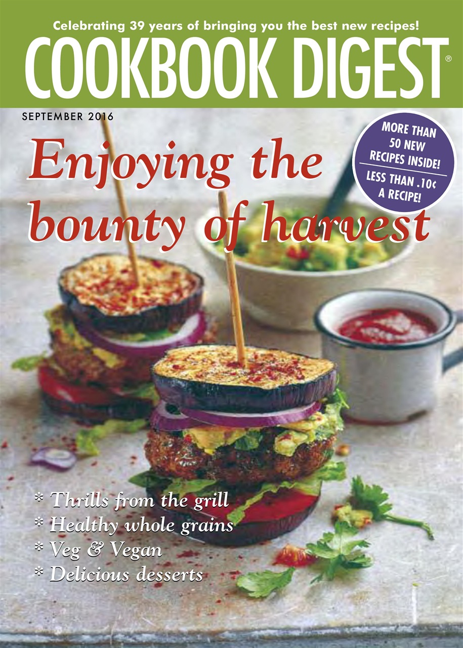 Cookbook Digest Preview Pages