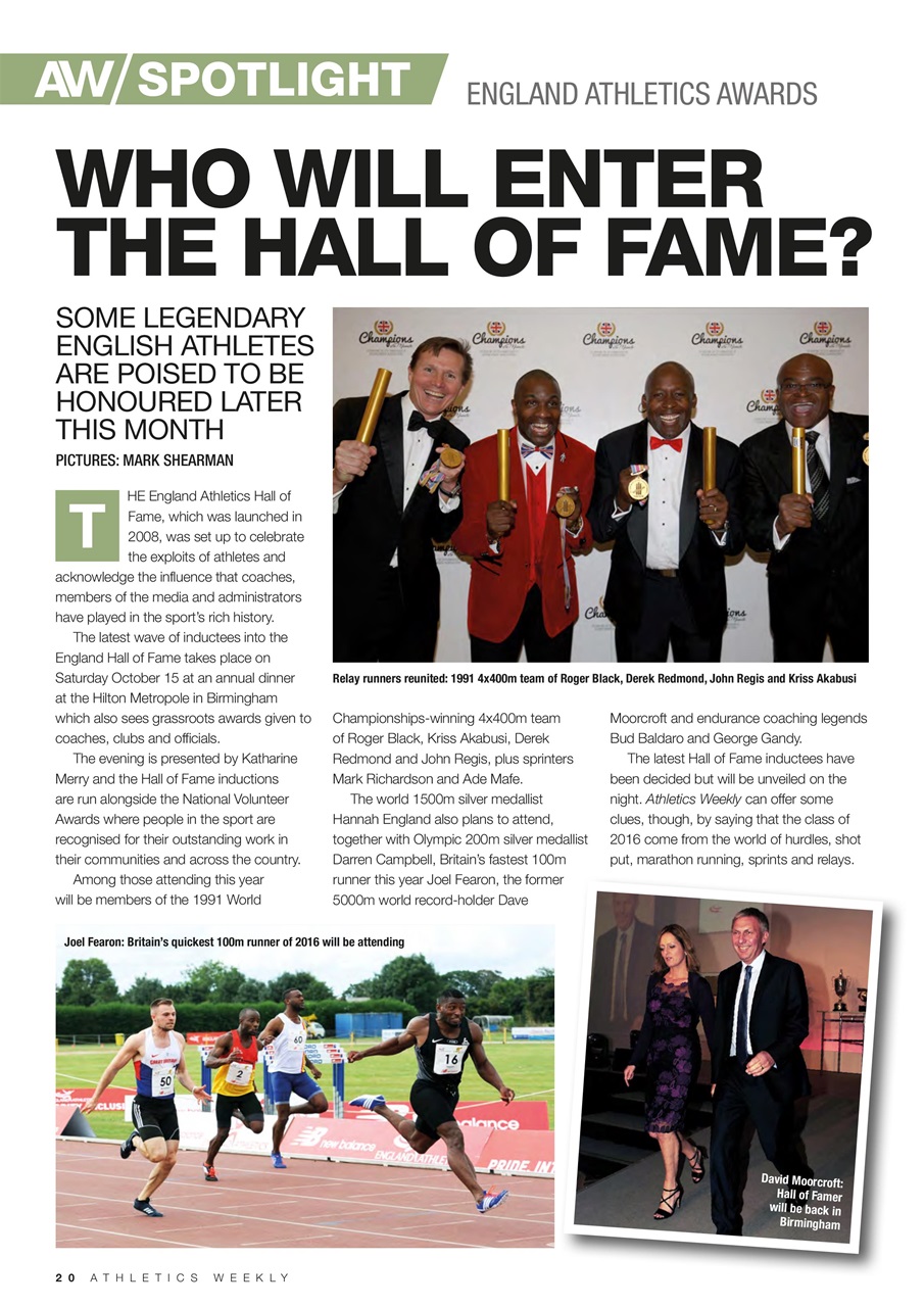 AW – Athletics Weekly Magazine Preview Pages