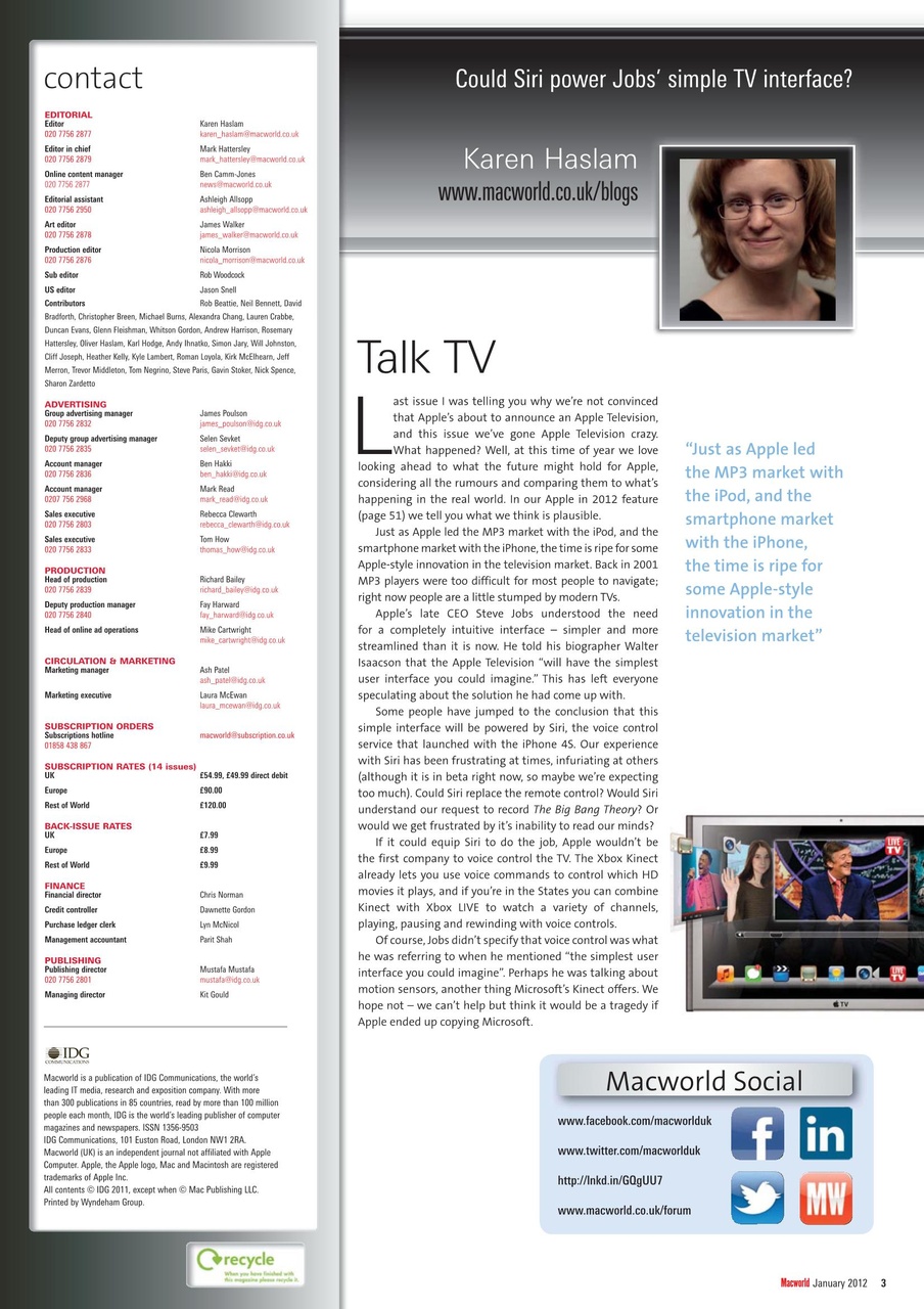 Macworld Preview Pages