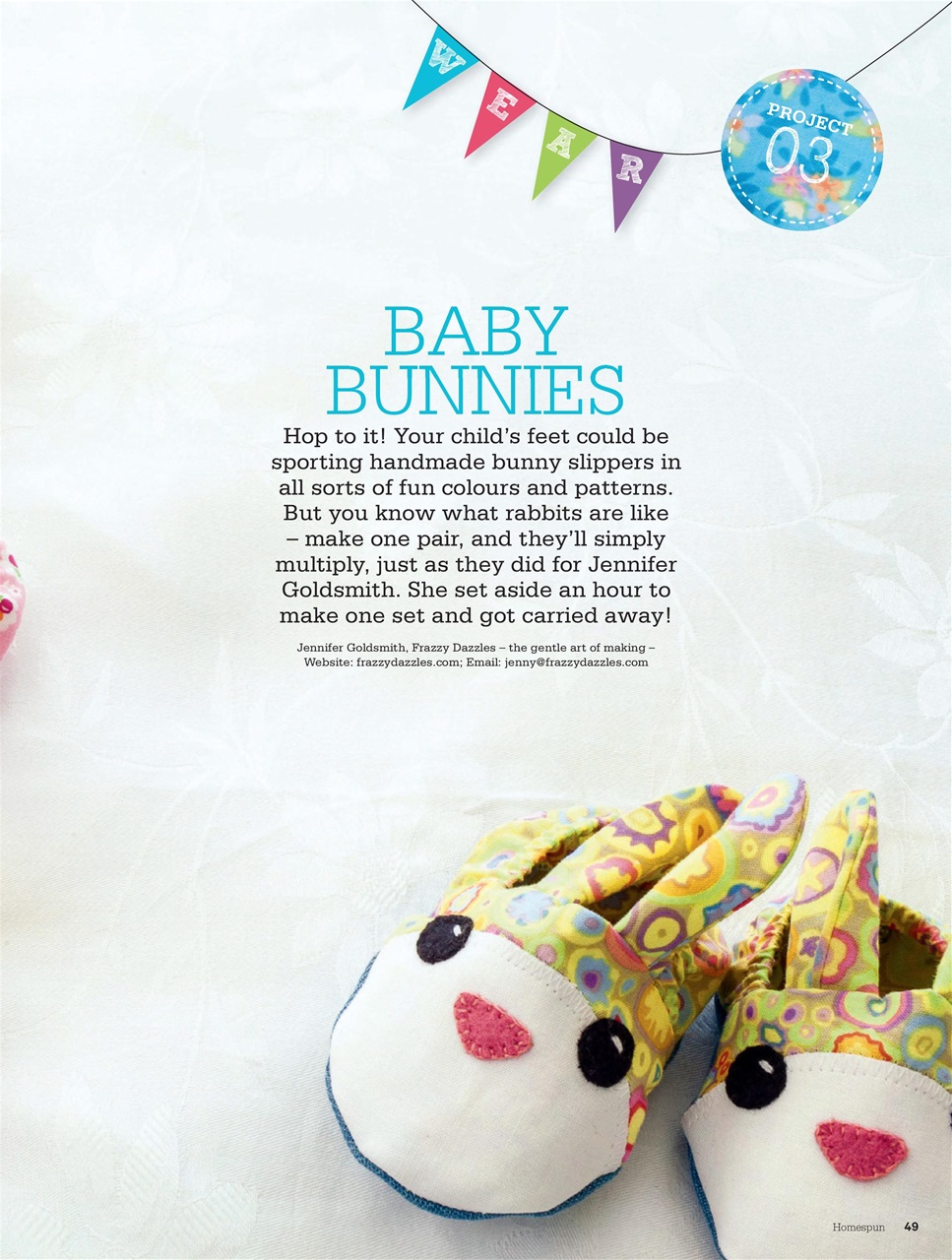 Homespun Preview Pages