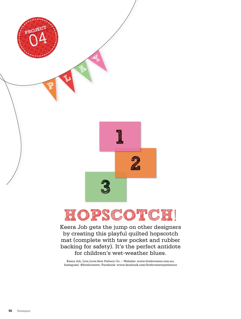 Homespun Preview Pages