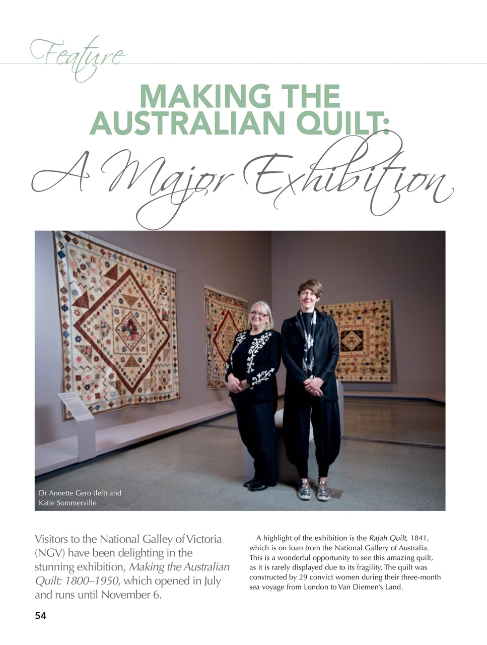 Quilters Companion Preview Pages