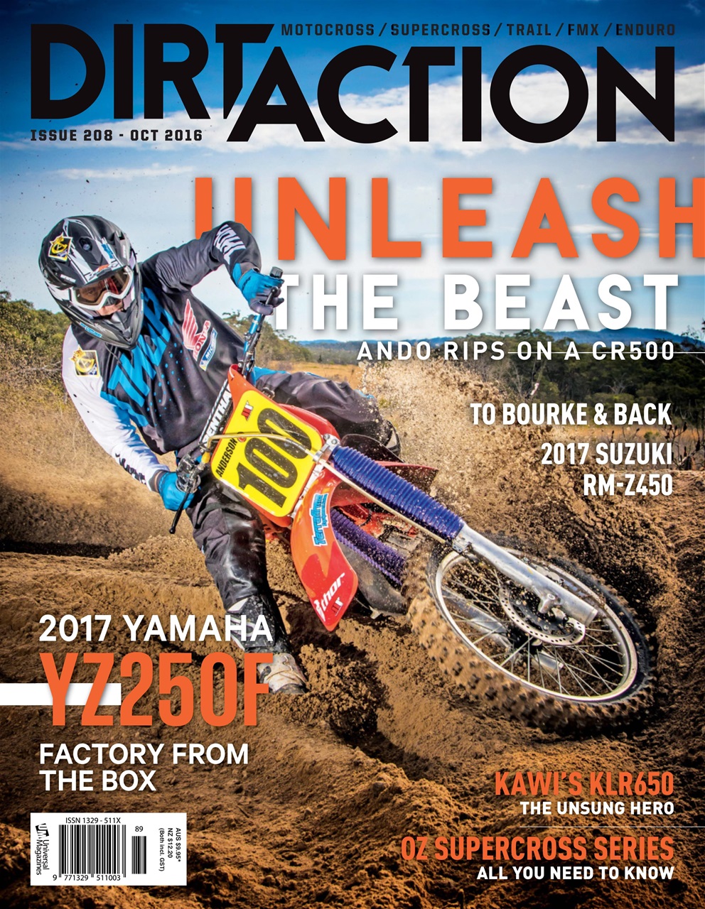 Dirt Action Preview Pages