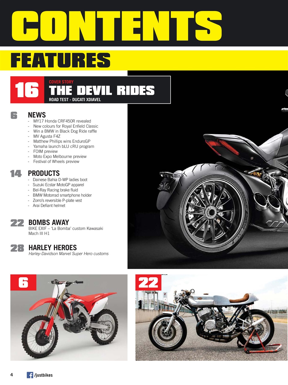 JUST BIKES Preview Pages