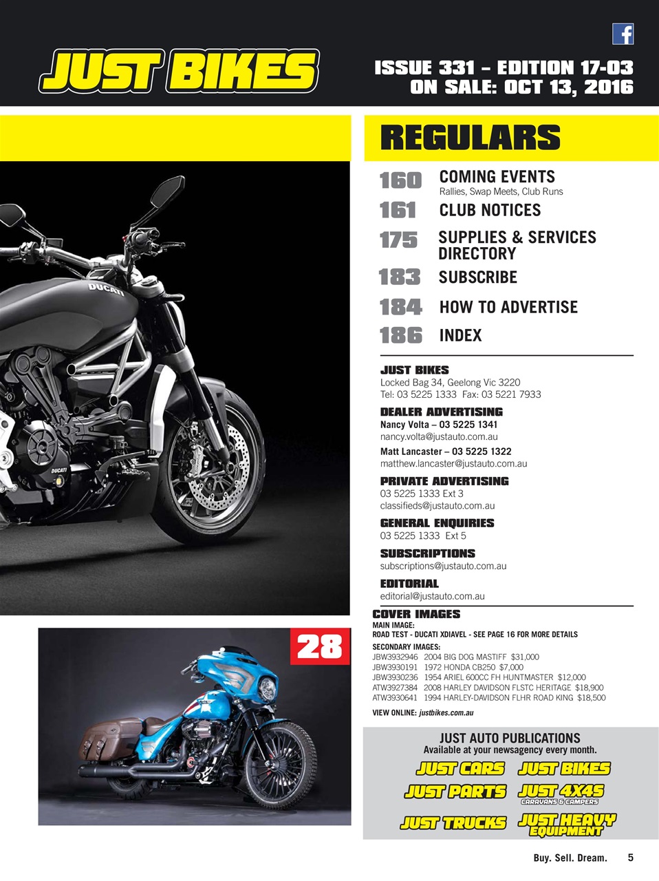 JUST BIKES Preview Pages