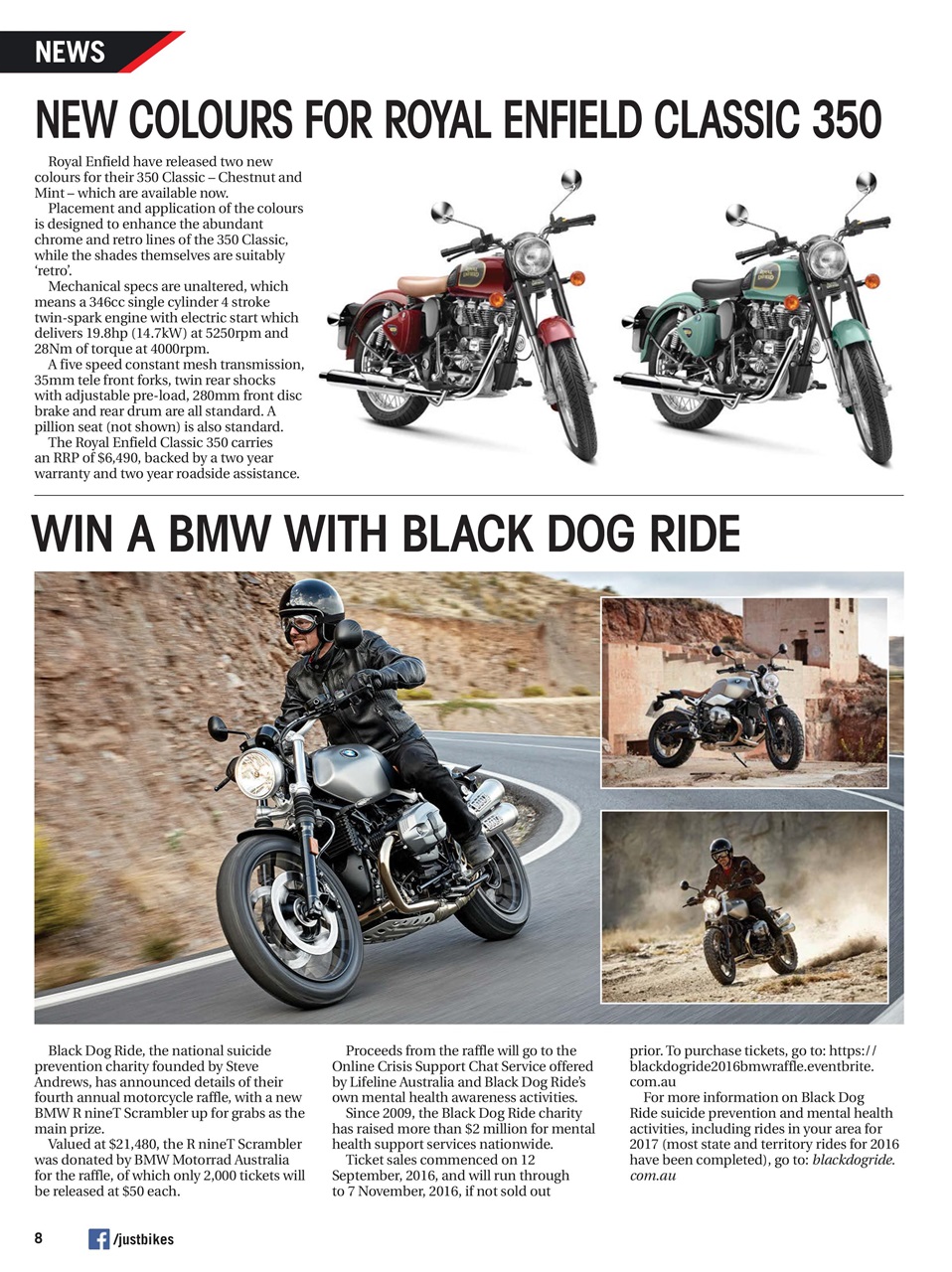 JUST BIKES Preview Pages