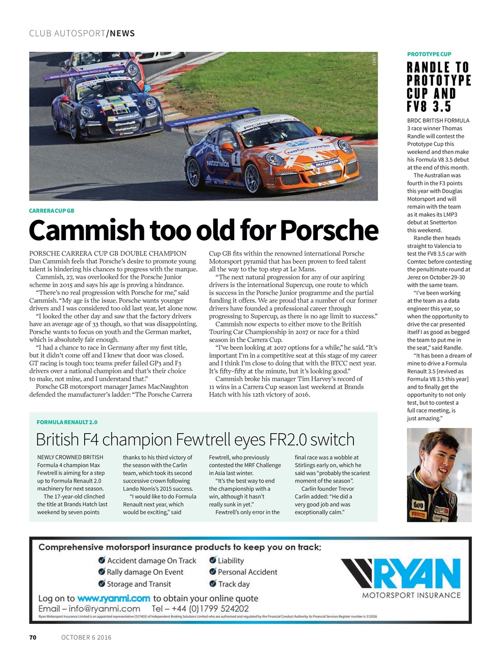 Autosport Preview Pages