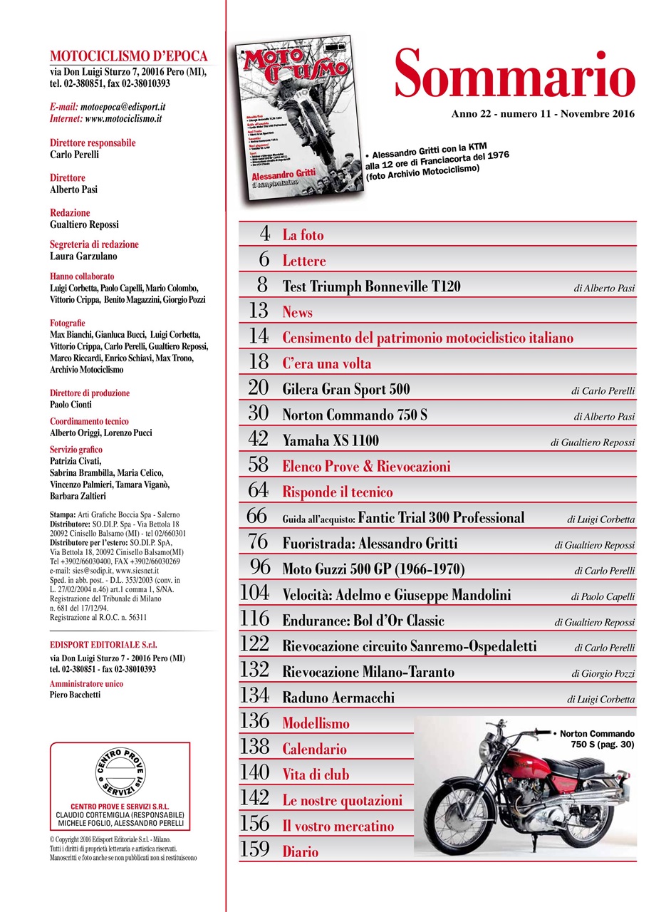 Motociclismo d'Epoca Preview Pages
