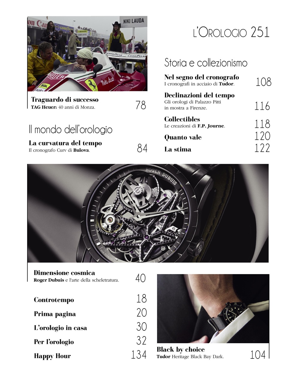 L'Orologio Preview Pages