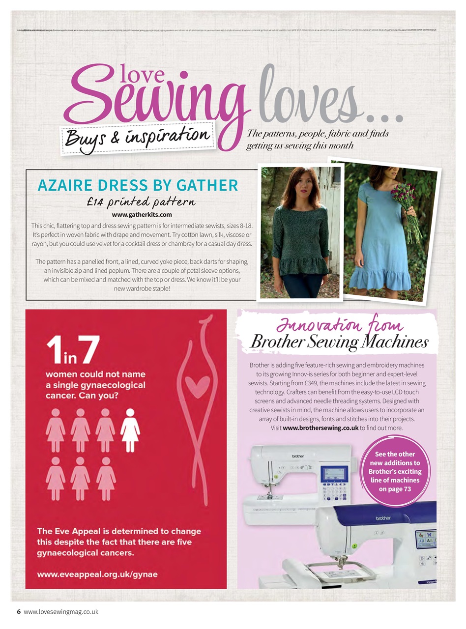 Love Sewing Preview Pages