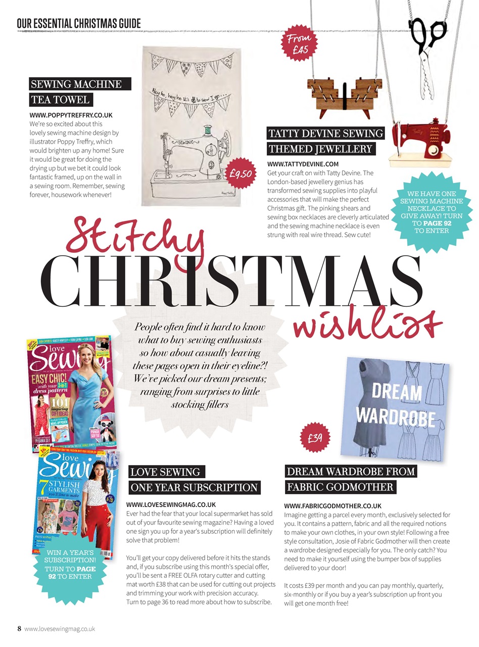 Love Sewing Preview Pages