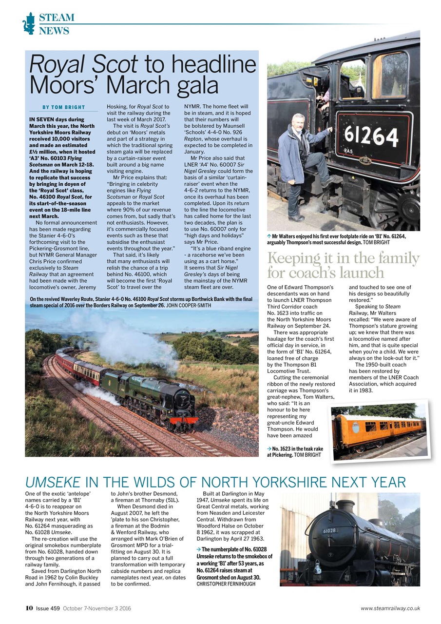 Steam Railway Preview Pages