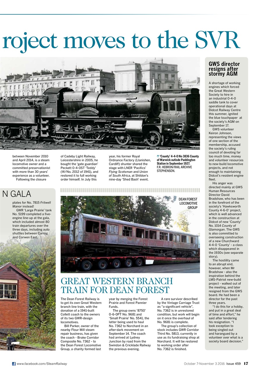 Steam Railway Preview Pages