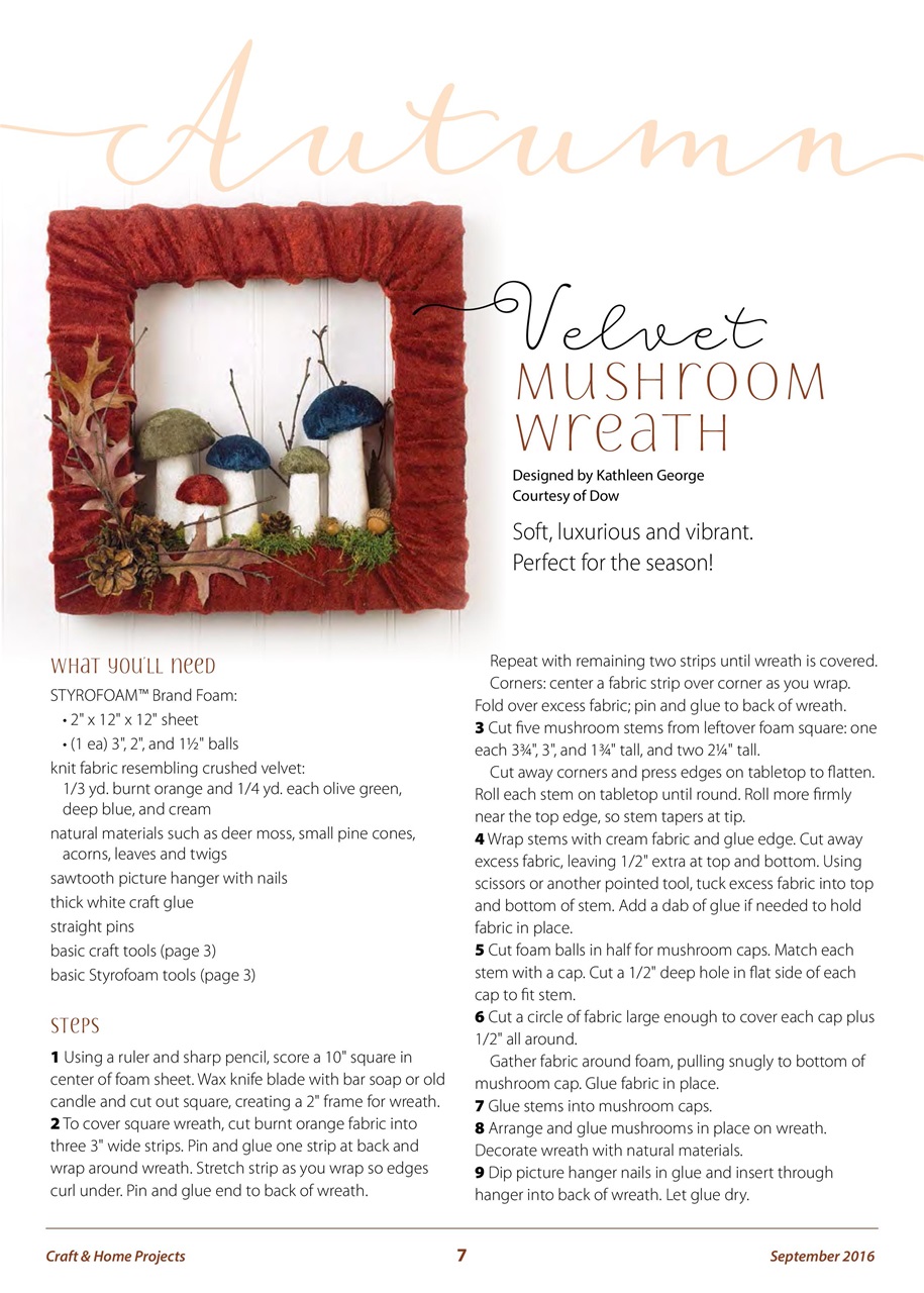 Craft & Home Projects Preview Pages