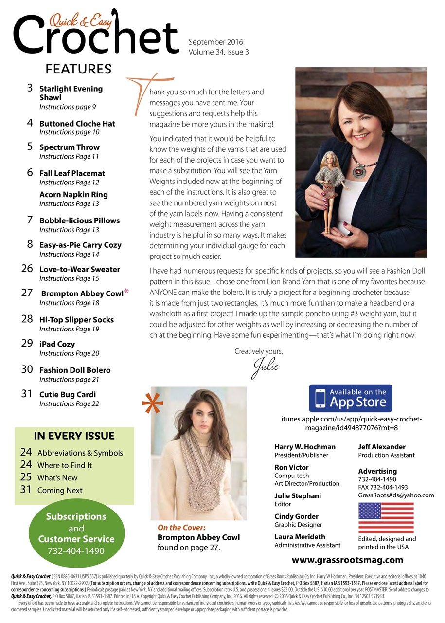 Quick & Easy Crochet Preview Pages